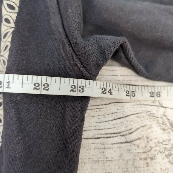 Profound Bandana Print Hoodie Black 100% Cotton Streetwear – Men’s M - Picture 7 of 11